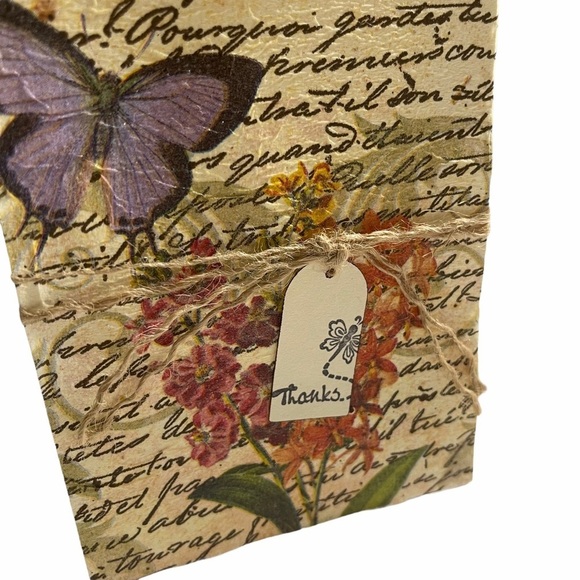 Butterfly Thank You Card Bundle Set of 8 Handmade - Picture 5 of 13
